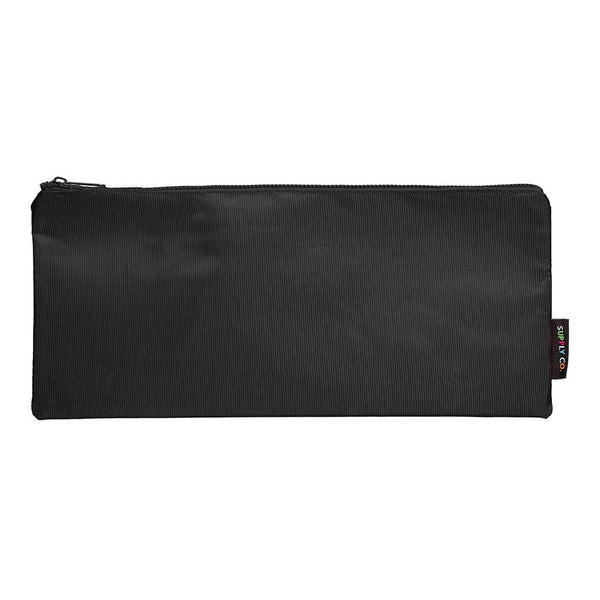 Supply Co Pencil Case Long Flat 34x15cm#Colour_BLACK