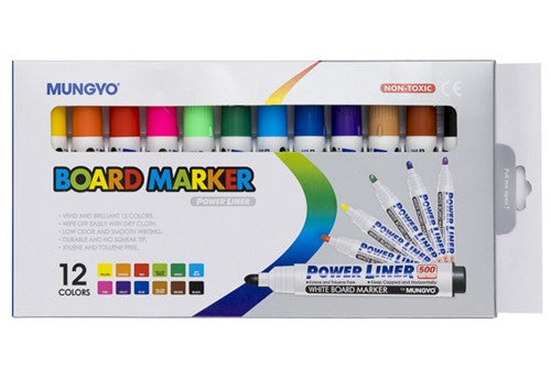 Mungyo Whiteboard Marker - set of 12
