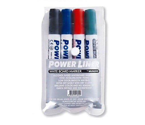 mungyo whiteboard marker 4 assorted#Tip_BULLET TIP