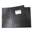 Okin Black A4 Presentation Folder With Name Holder