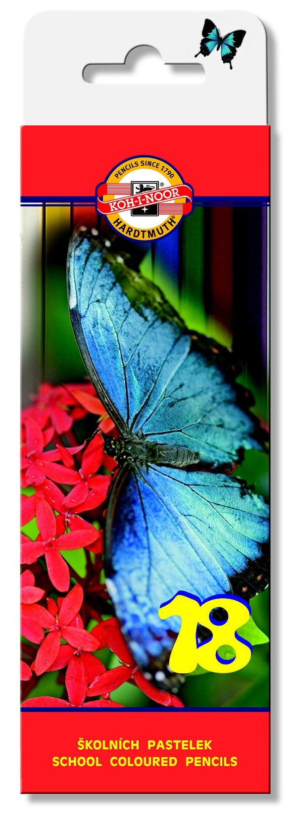 Koh-I-Noor Sunpearl School Colour Pencils#pack size_PACK OF 18