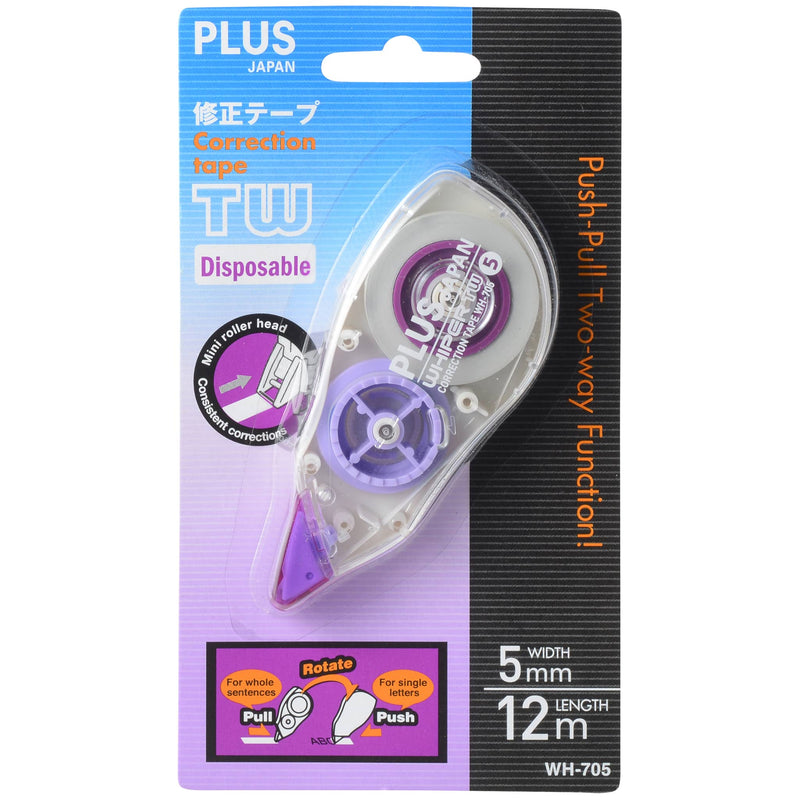 plus tw correction tape purple 5mmx12m