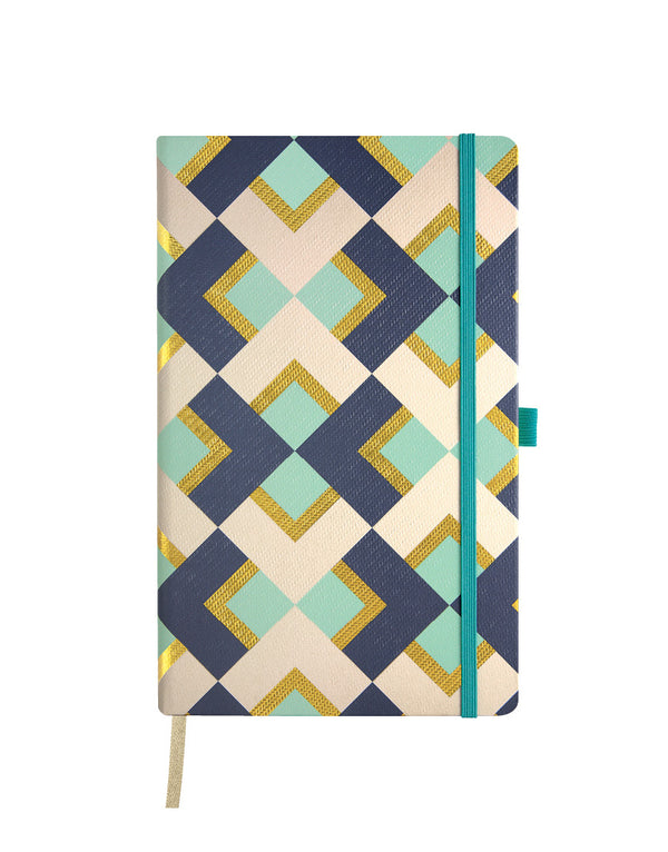 castelli notebook pocket ruled oro#Design_ORO CHESS