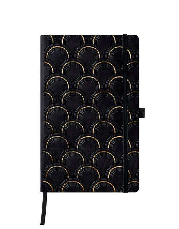 castelli notebook pocket ruled c and g (gold)#Design_ART DECO