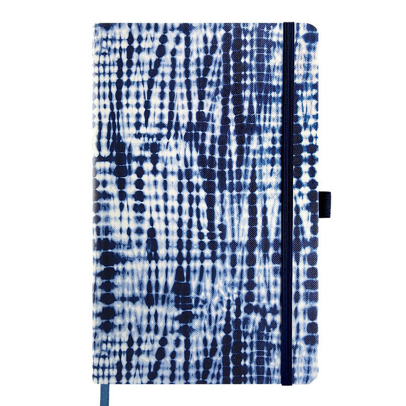 castelli notebook a5 ruled shibori