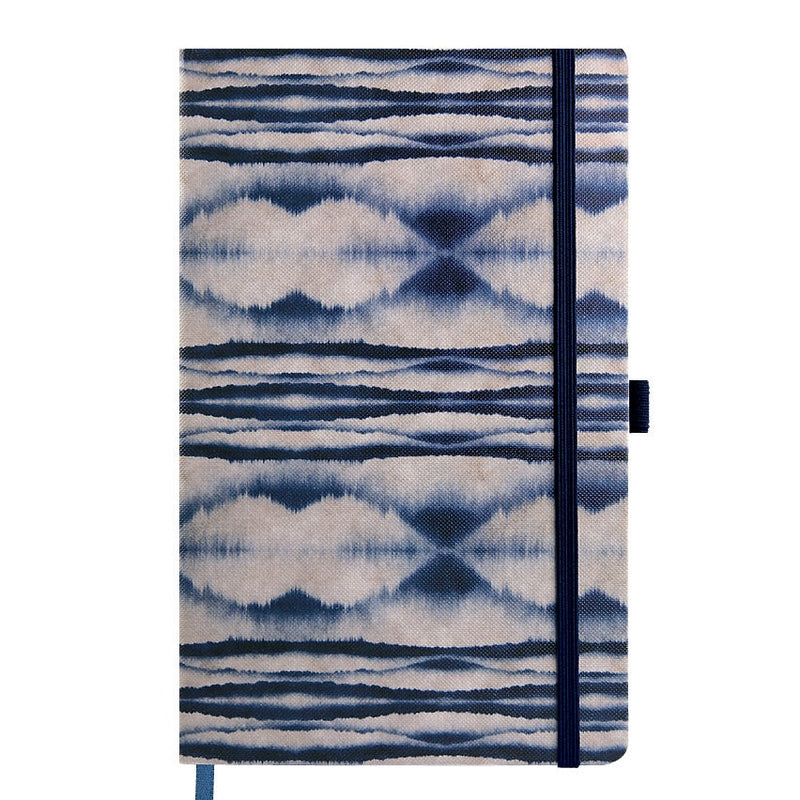 castelli notebook a5 ruled shibori