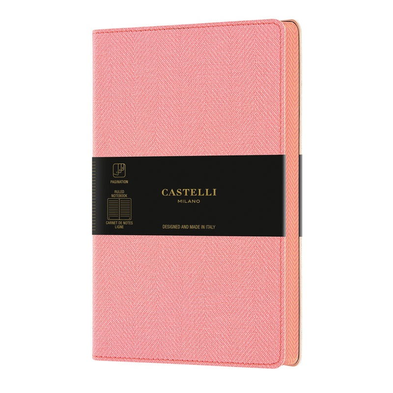Castelli Notebook A5 Ruled Harris