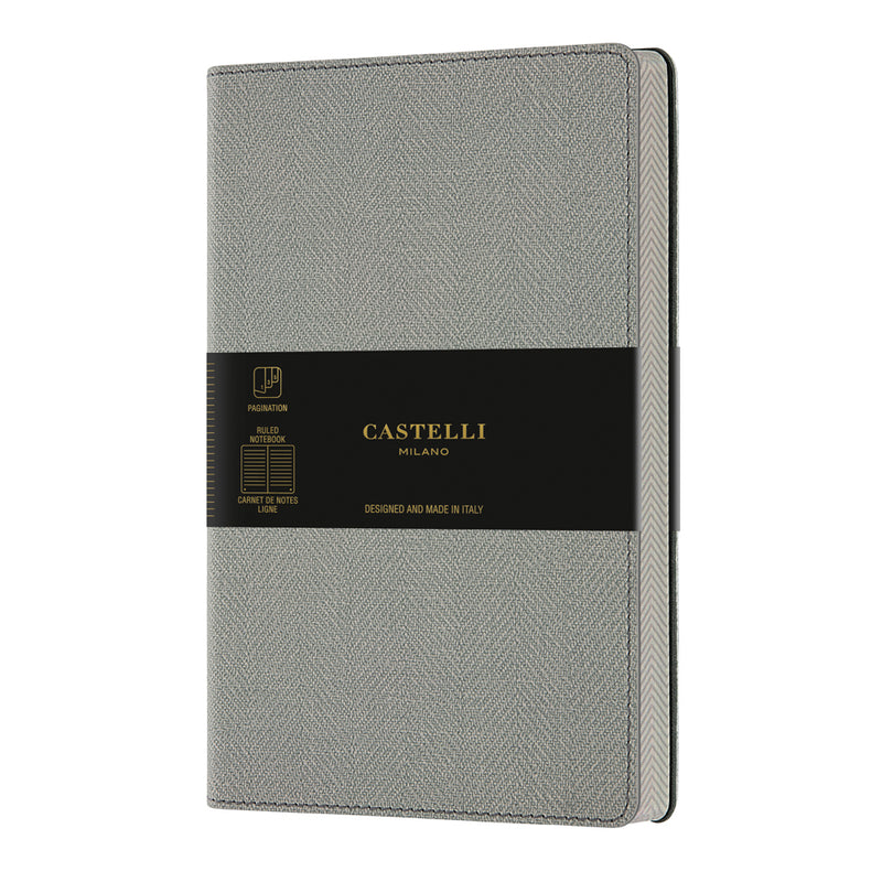 Castelli Notebook A5 Ruled Harris