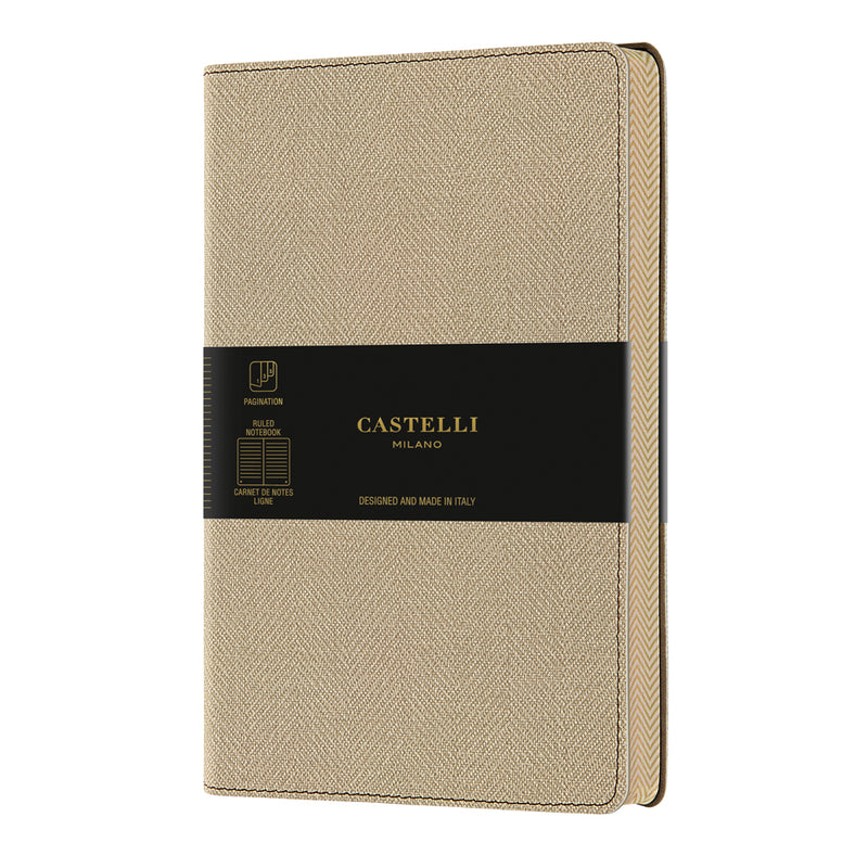 Castelli Notebook A5 Ruled Harris