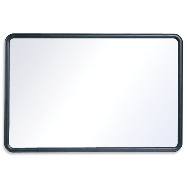 quartet whiteboard plastic black#Size_450X600MM