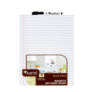 quartet whiteboard tile red 216x280mm