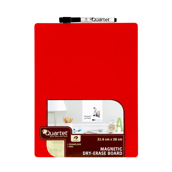 quartet whiteboard tile red 216x280mm#Colour_RED