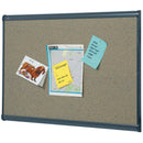 quartet prestige corkboard graphite frame