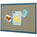 quartet prestige corkboard graphite frame
