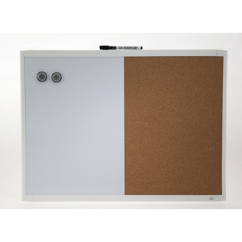 quartet combo board white frame