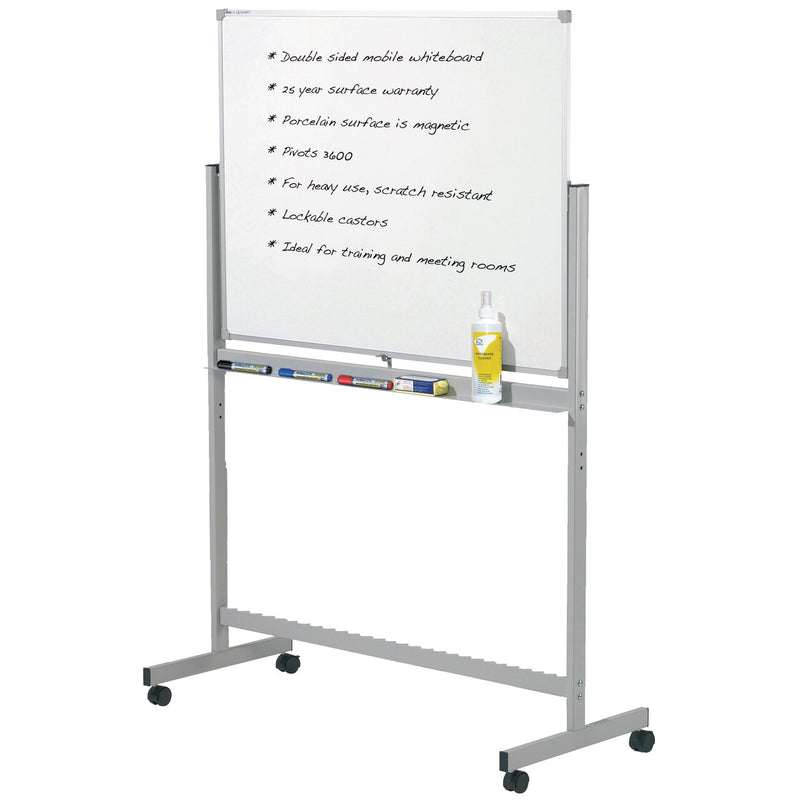 mobile whiteboard stand 1200x900mm