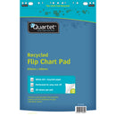 quartet flipchart pad 20 sheets recycled - pack of 4