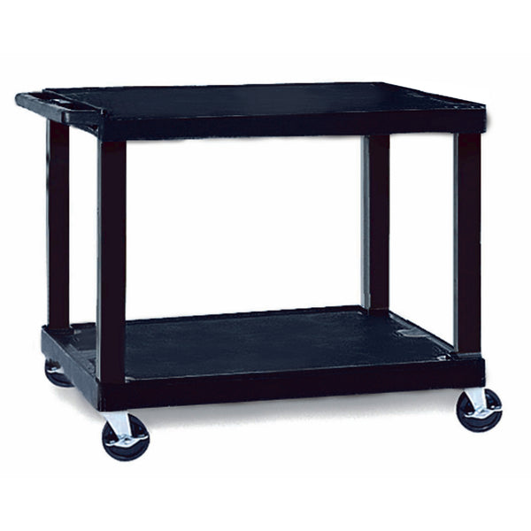 tuffy heavy duty trolley 2 shelf 86cm