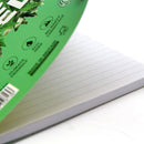 Silvine 100% Recycled Twin Wire Notebook 120 Pages Ruled with Margin