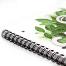 Silvine Carbon Zero Twin Wire Notebook 120 Pages Ruled with Margin