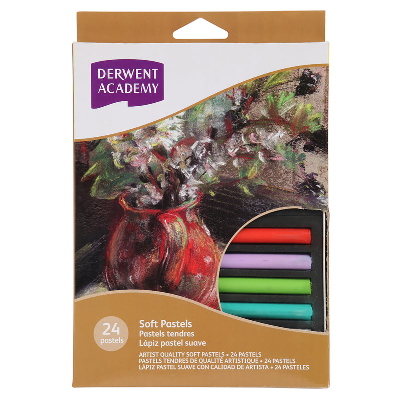 Derwent Academy Soft Art Pastel - Pack Of 24