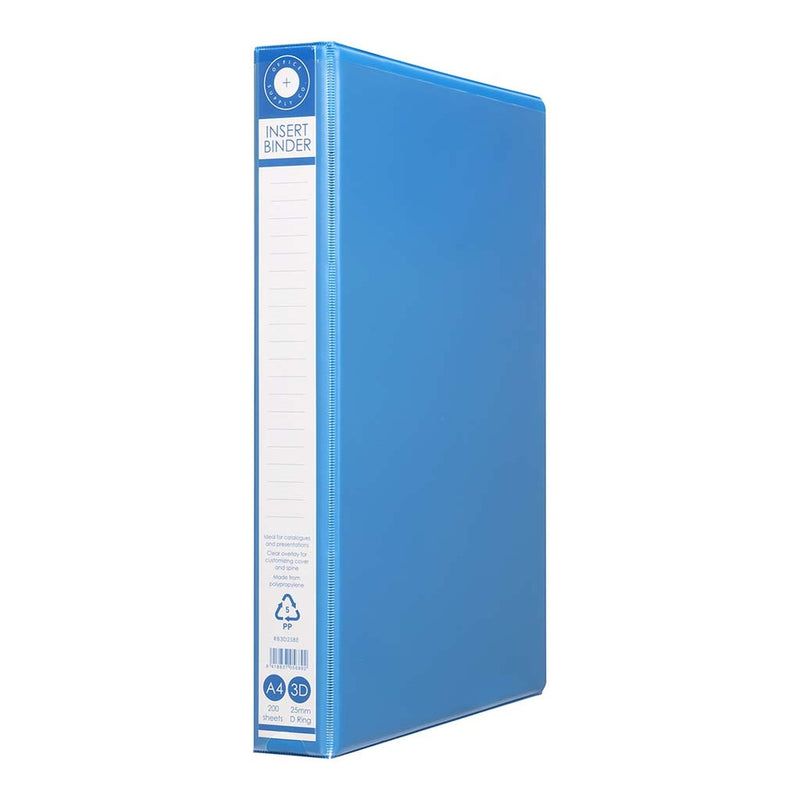 OSC Insert Binder A4 2D 25mm