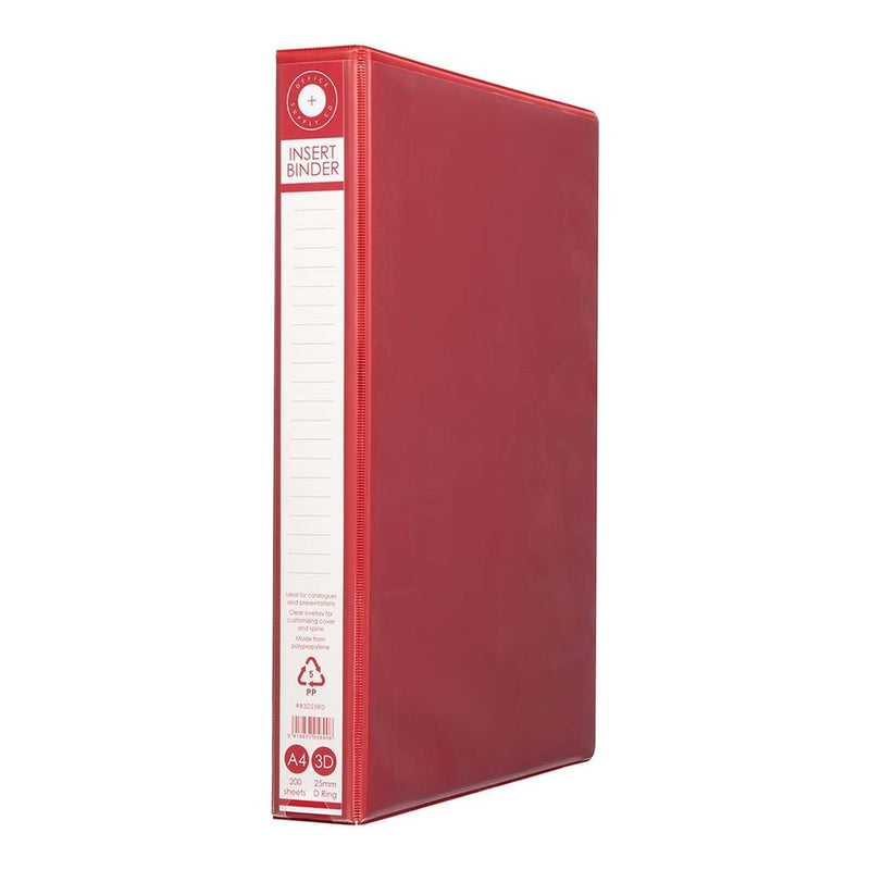 OSC Insert Binder A4 3D 25mm