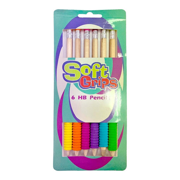 Groovy Grip HB Pencils - Pack of 6