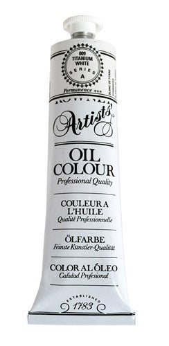 Daler Rowney Artist Oil Paint 120ml Titanium White