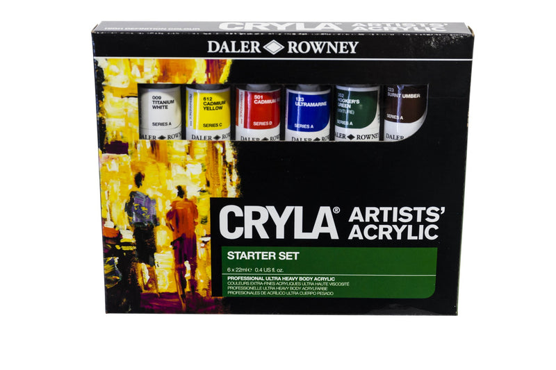 Daler Rowney Starter Paint Set Of 6 X 22ml