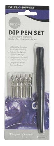 Daler Rowney Simply Dip Pen Set