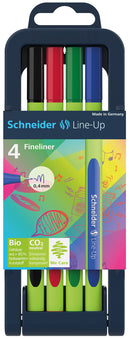 Schneider Lineup 0.4mm Fineliners Set of 4