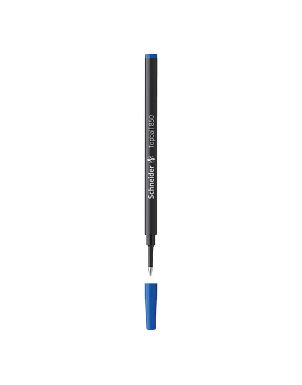 Schneider Topball 850 0.5mm Rollerball Pen Refill Pack Of 2 Blue