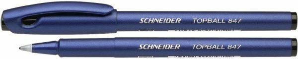 schneider topball rollerball pen 847 black