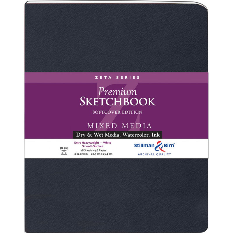 Stillman & Birn Zeta Soft Cover 270gsm Sketch Book