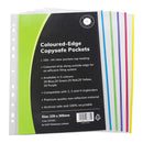 OSC Copysafe Pockets A4 Assorted Colours - Pack of 100