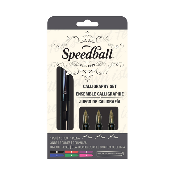 Speedball Calligraphy Fountain Pen Set