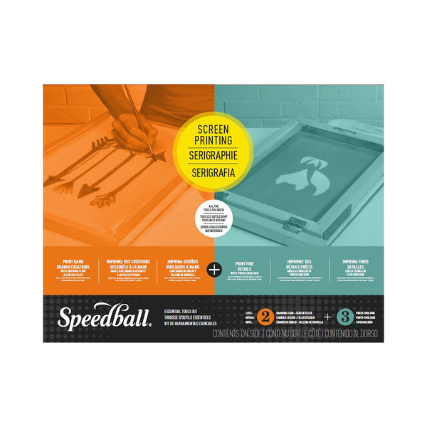 Speedball Printmaking Fabric Screen Printing Essential Tools Kit