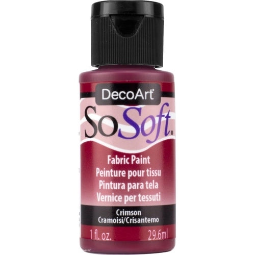 Decoart Sosoft Fabric Paints 30ml