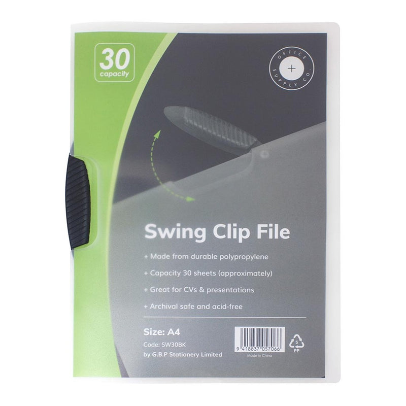 OSC Report Cover Swingclip A4