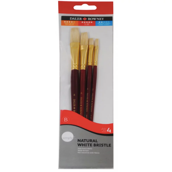 Daler Rowney Simply White Bristle Short Piece #1