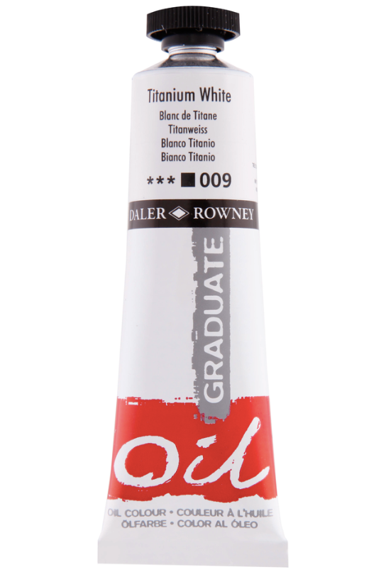 Daler Rowney Graduate Oil Paint Titanium White