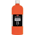 Jasart Byron Acrylic Paint 1 Litre#Colour_ORANGE