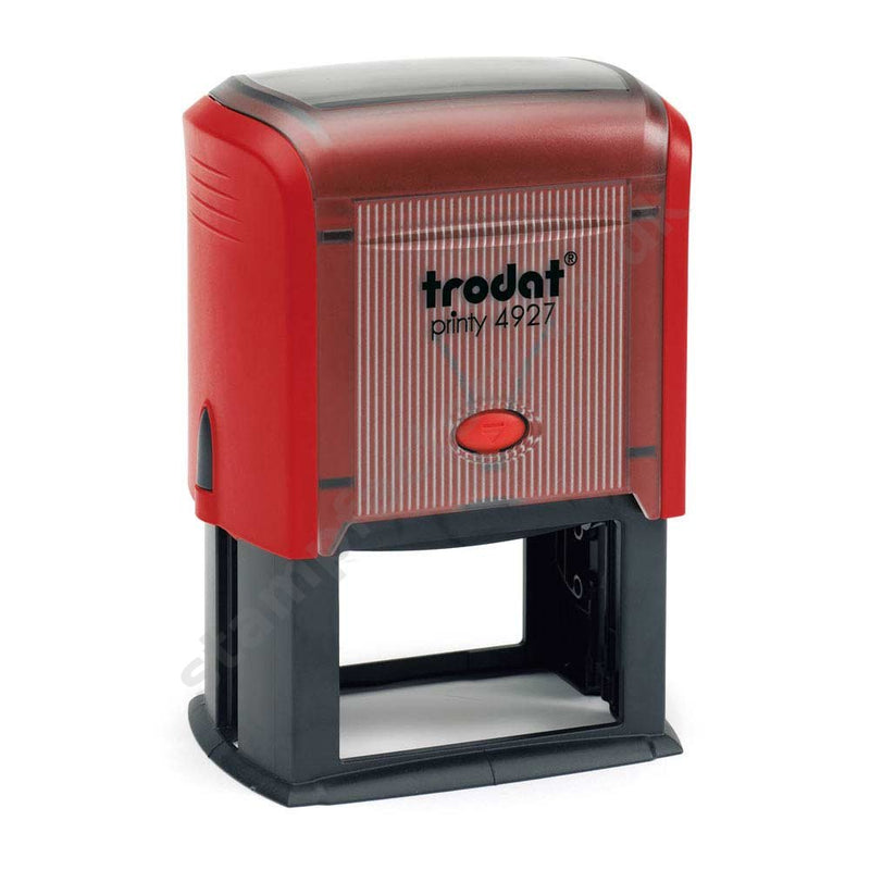 trodat printy 4927 red with red pad