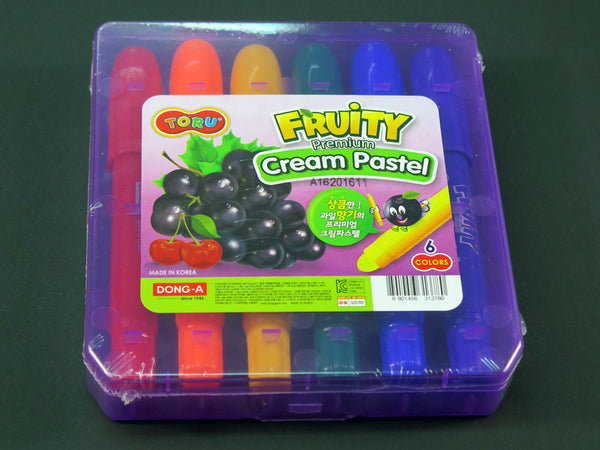 toru dong a fruity jell crayon set   6 colours