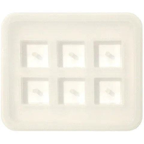 Ribtex Resin Silicon Mould Square Beads