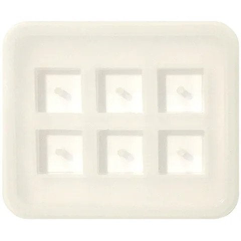 Ribtex Resin Silicon Mould Square Beads