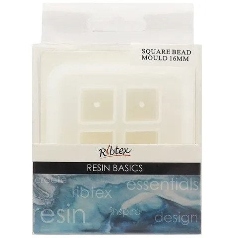 Ribtex Resin Silicon Mould Square Beads