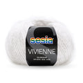 Sesia Vivienne Lace Yarn#Colour_WHITE (5151)