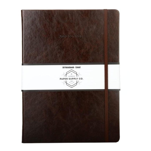 OSC Vintage Hardcover Journal Brown#Size_A4